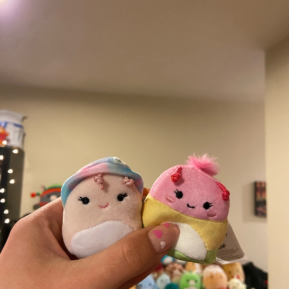 Add one for free**Bundle of 2 squishmallow SV🤍